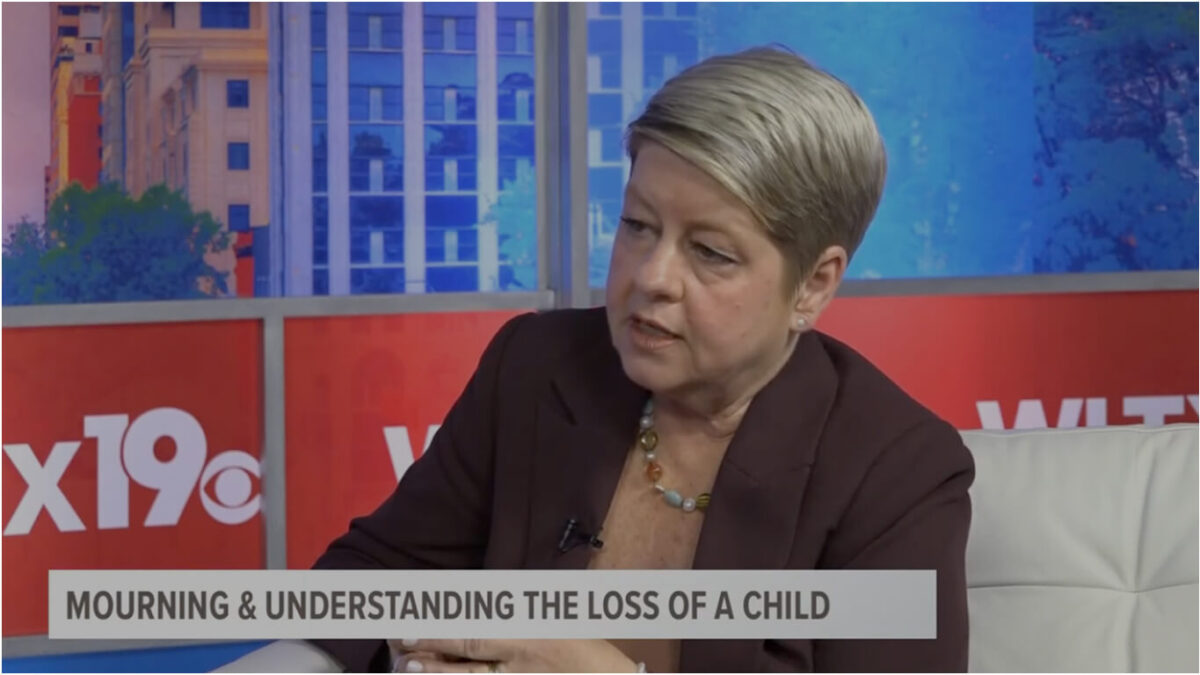 Clinical Social worker talks about the loss of a child & honoring Faye Swetlik: Rosemarie Beltz